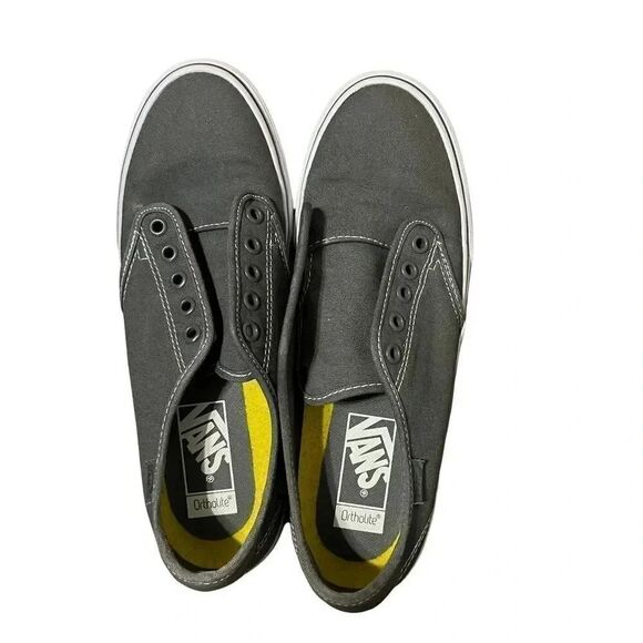 Vans Chukka Low Gray/White Women’s Shoes Size 9.5 - Picture 4 of 7